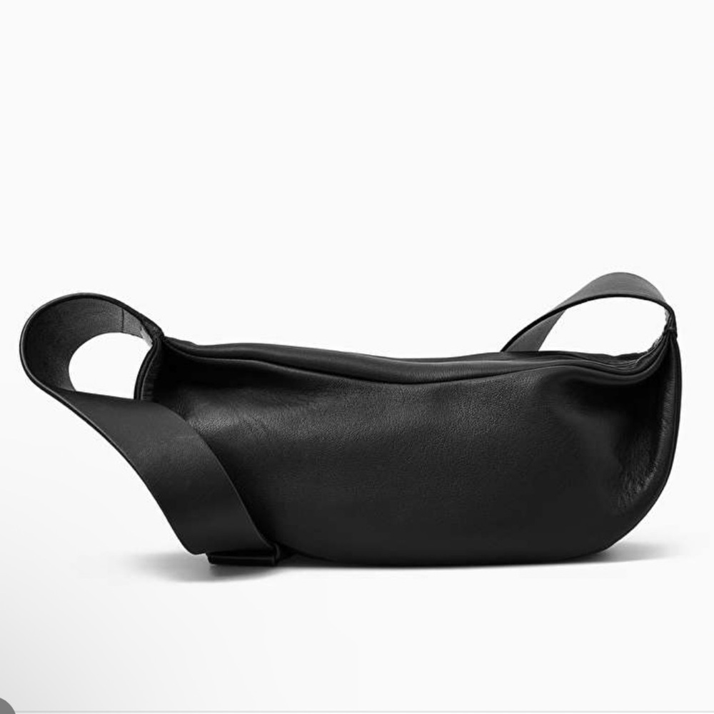 Cos Leather Swing Crossbody Bag